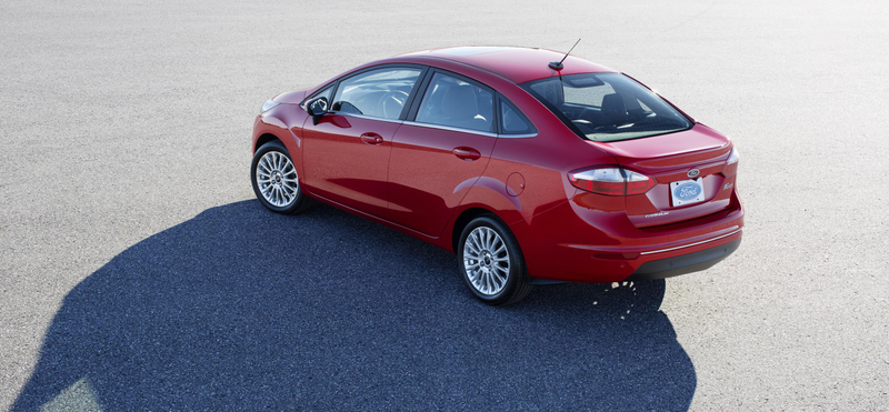 2014 Fiesta Sedan. Yep, still terrible. Photo credit: Ford via Newspress
